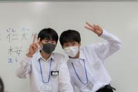 授業が終わってほっと一息 授業が終わってほっと一息