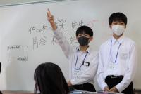 堂々とした先生ぶりです 堂々とした先生ぶりです